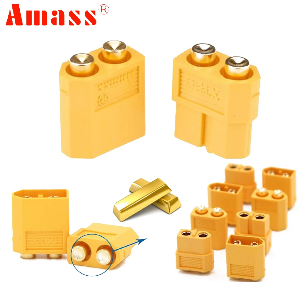5 пара/лот Amass XT60-PB-F &amp XT60H-M штепсельная вилка Male Female PCB предназначенная для