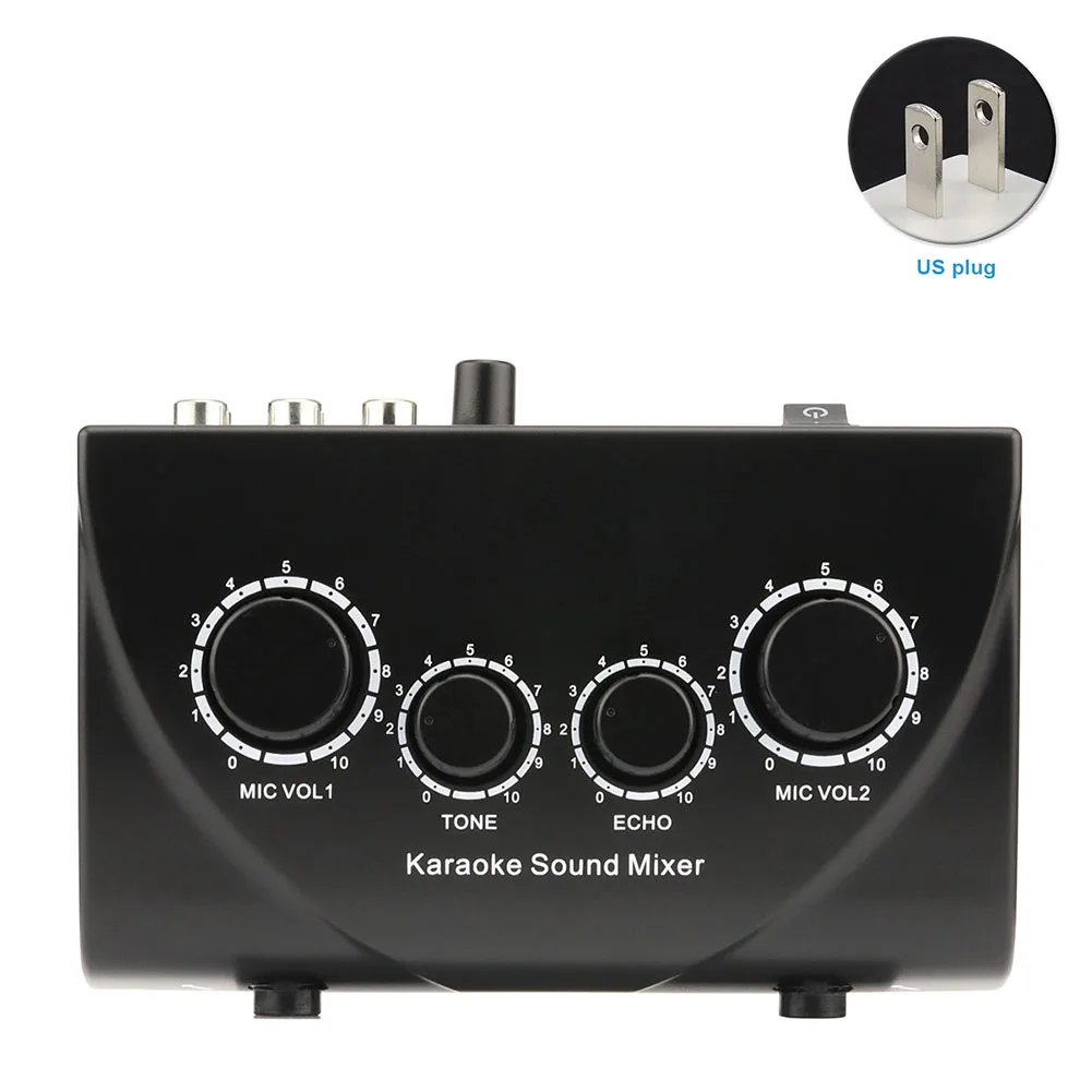 Профессиональный звуковой Миксер для караоке мини эхо миксер цифровая