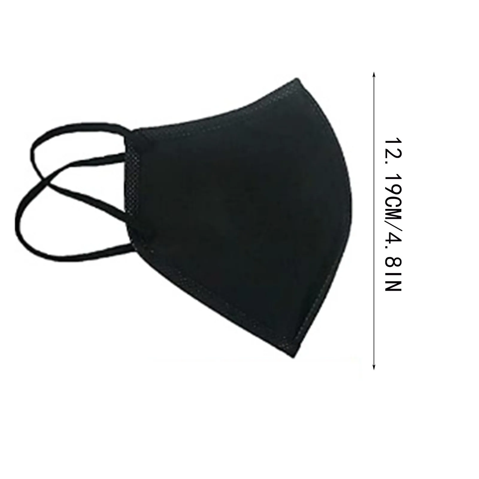 3 шт. детские черные моющиеся сетчатые маски для лица | Тематическая одежда и