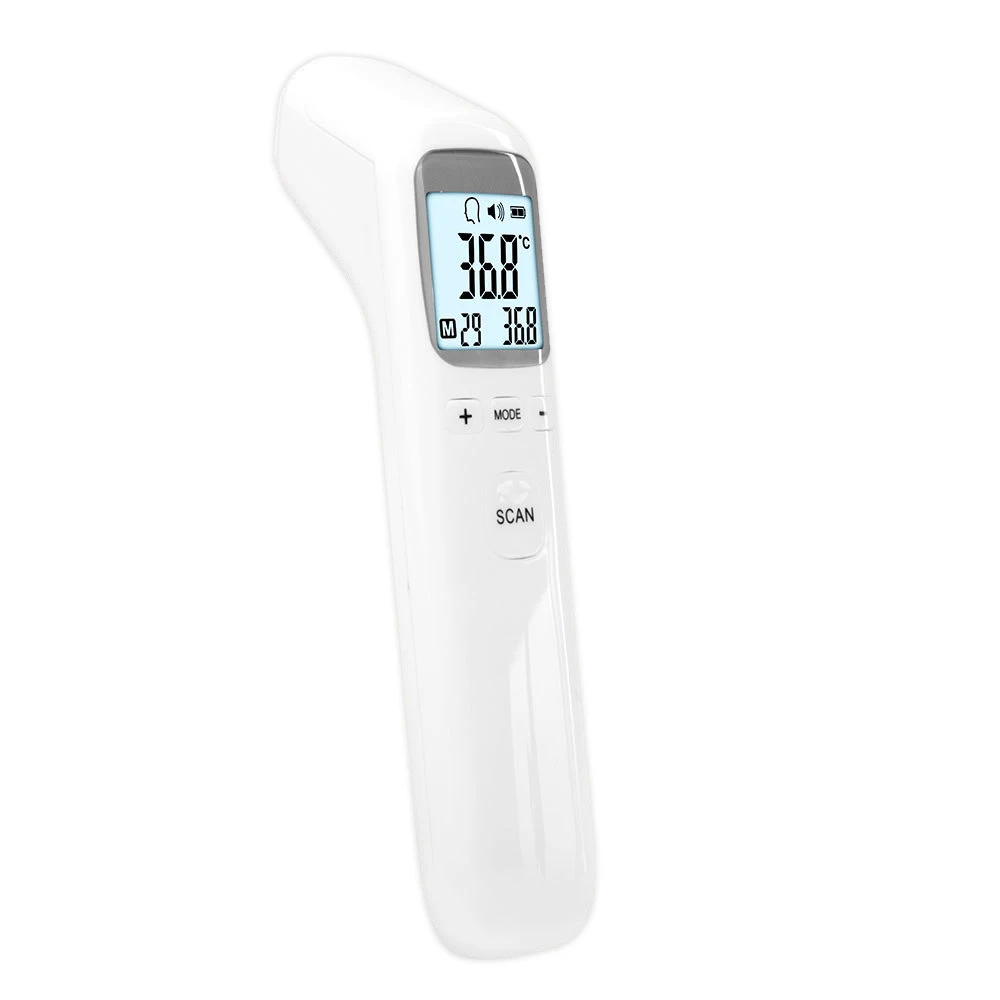 32-42.9C/0-100C ЖК-цифровой инфракрасный термометр ручной измеритель температуры для