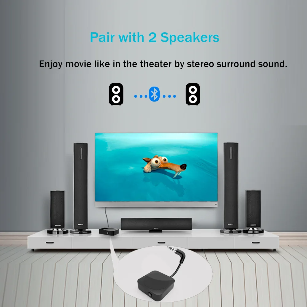 Bluetooth 5 0 Aptx LL передатчик полета для самолетов с низкой задержкой A2DP беспроводной