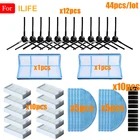Боковая щетка, фильтр НЕРА, первичный пылевой фильтр, Швабра, ткань для chuwi ilife v5 v5s V3 V3s v5 pro V50 V55 x5 Запчасти для робота-пылесоса