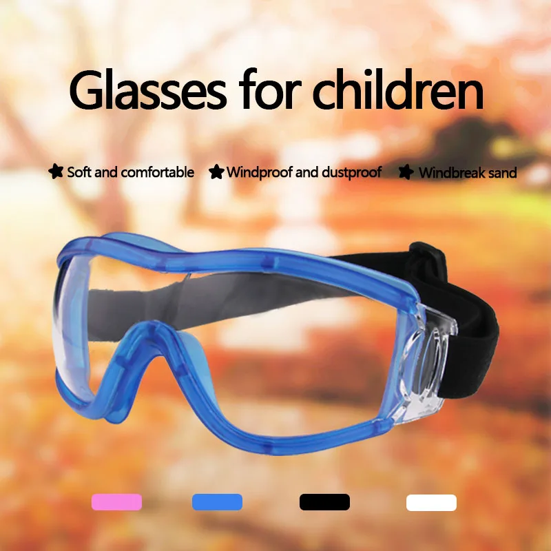 

Motorcycle Anti-Sand Protective Glasses Safety Goggles Children Eyewear Safety Glasses Spectacles Protection Goggles Eyewear New