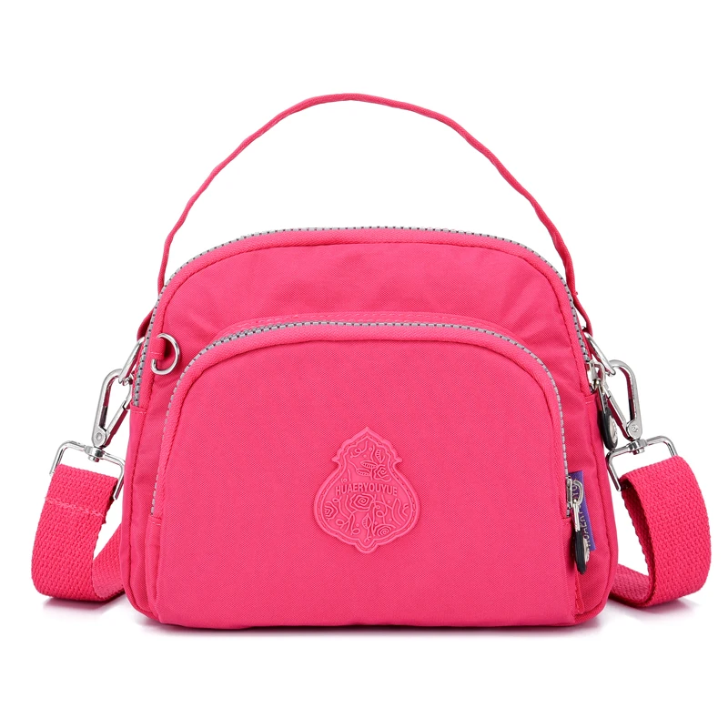 Сумки-мессенджеры Женская сумка через плечо женская Bolsa Feminina Mujer нейлоновая Водонепроницаемая большая однотонная пляжная Женская дорожная сумка