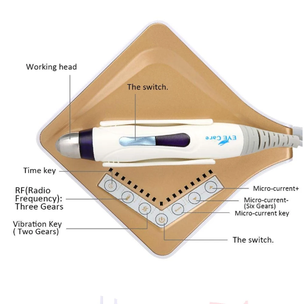 売却 顔抗シワアイ抗しわ顔のツール、電気アイケアアンチエイジングマッサージ抗しわ化粧品