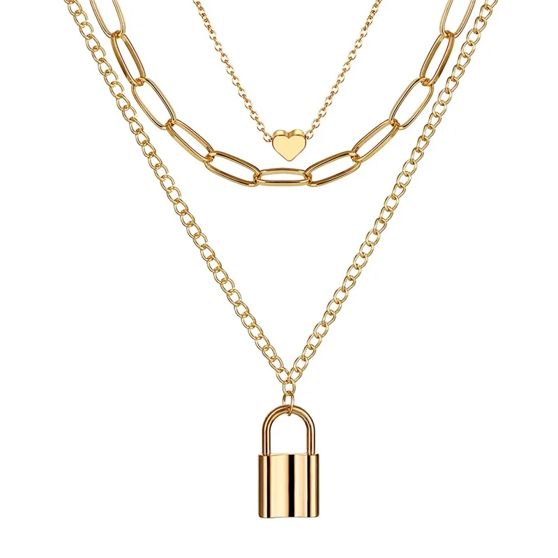 Ожерелье ALIUTOM с круглыми монетами для женщин и девушек многослойное длинное