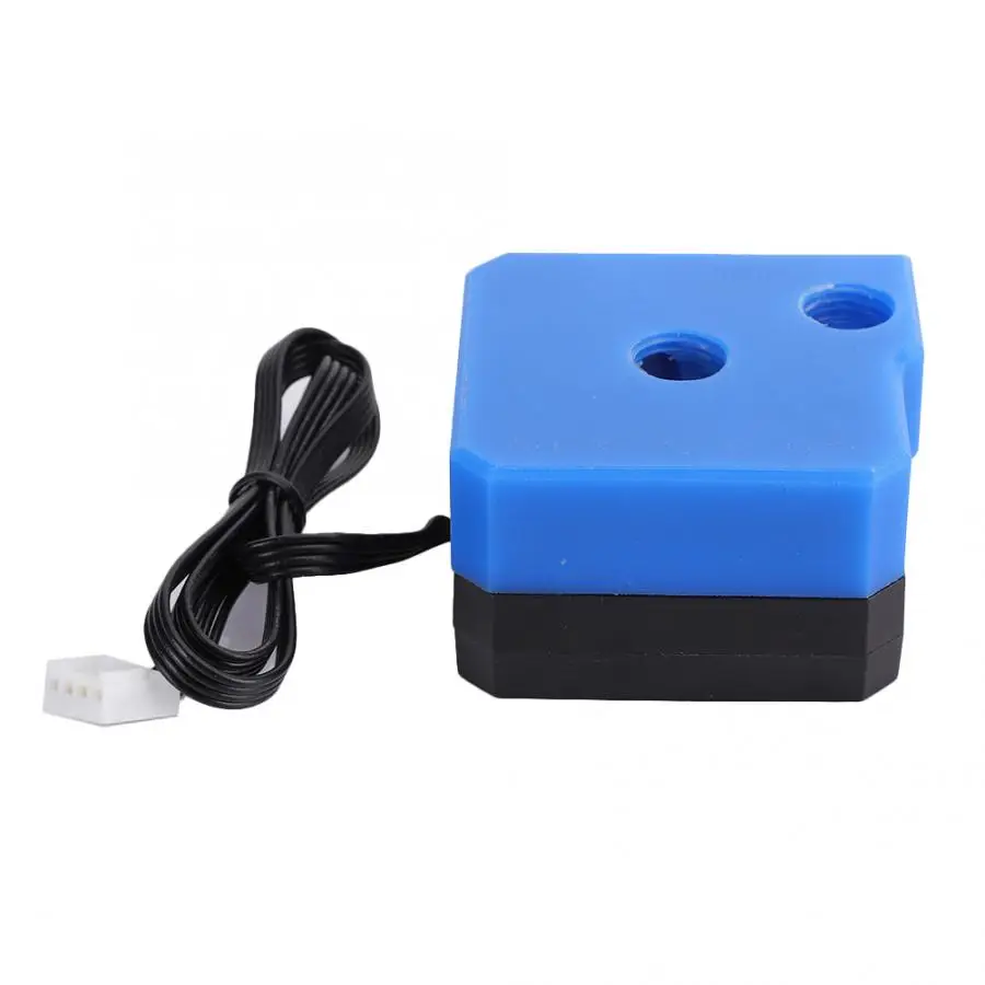 Циркуляционный насос с водяным охлаждением компьютерное охлаждение синее