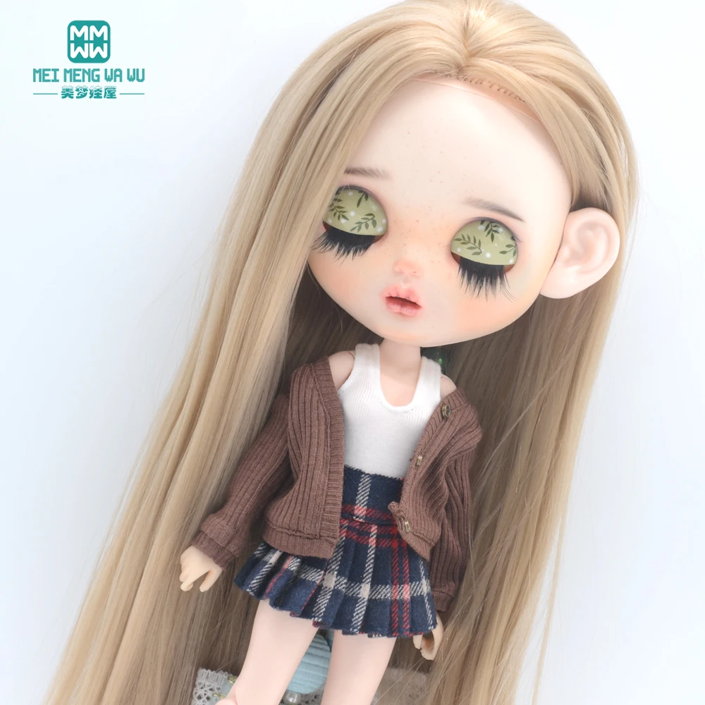 Одежда для куклы подходит Blyth Azone OB22 OB24 аксессуары кукол модная водолазка рубашка