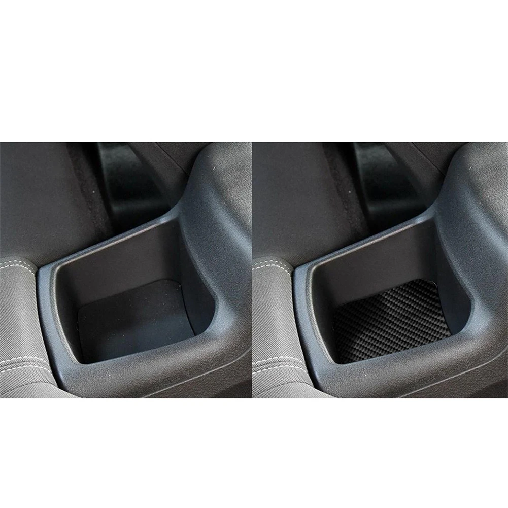 Наклейка из углеродного волокна на заднюю крышку подлокотника для Chevrolet Camaro 2017 2019