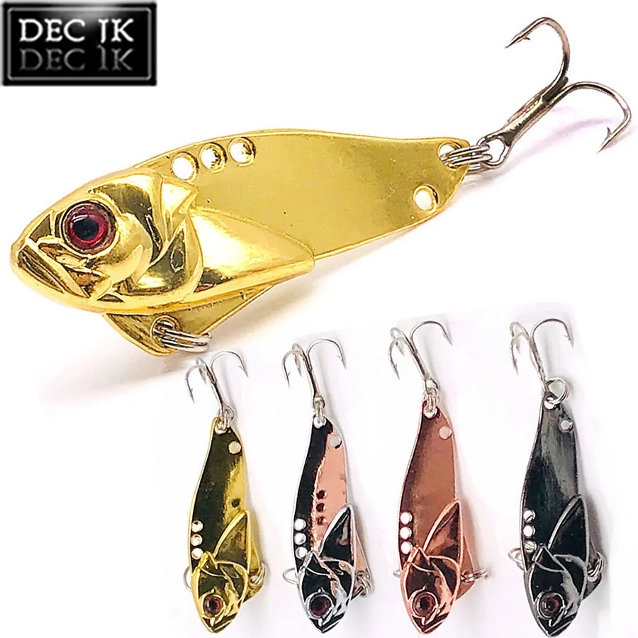 Приманка в виде цикады опускается на дно воблер (Wobbler) блесна металлическая Rattlin