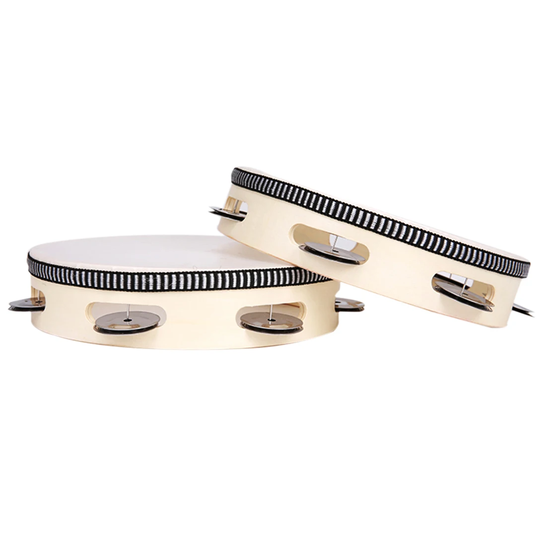 Ручной Тамбурин барабан для раннего образования музыкальные инструменты набор