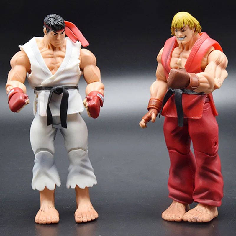 NECA аниме уличная драка 7-дюймовая модель Ryu KEN фигурка экшн-фигурка Коллекционная