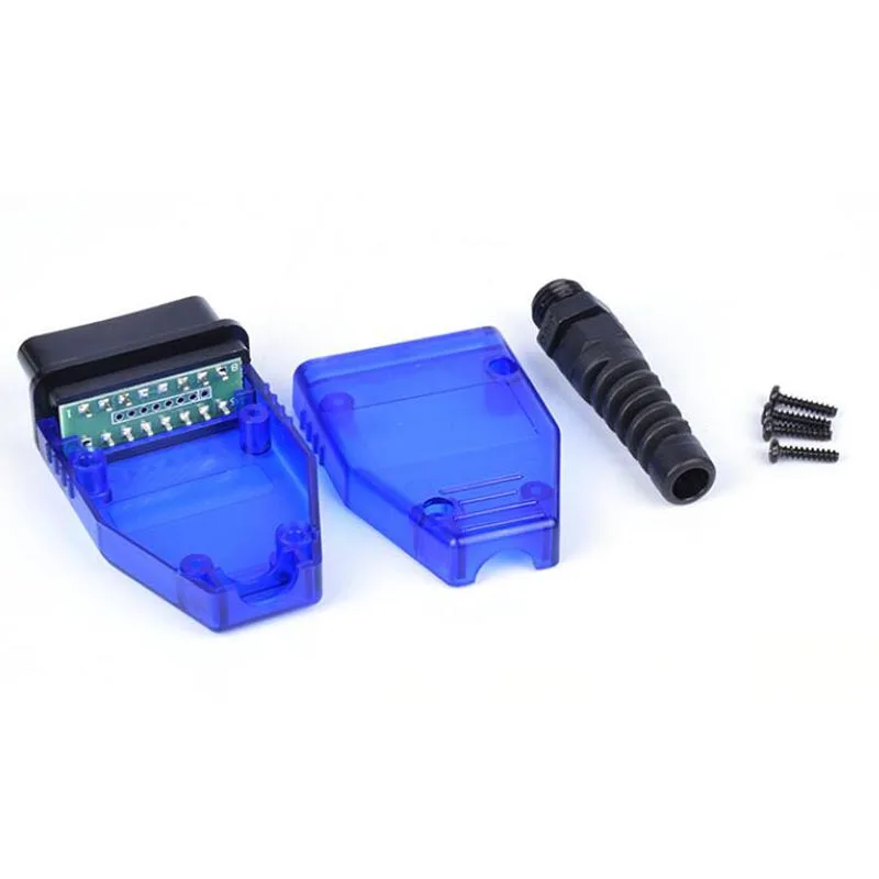 OBD 16Pin OBD2 разъем 2 16 Pin адаптер II OBDII J1962 соединитель автомобильный диагностический