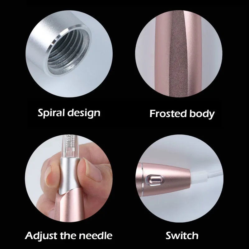 Полностью профессиональная ротационная тату-машинка ручка для перманентного