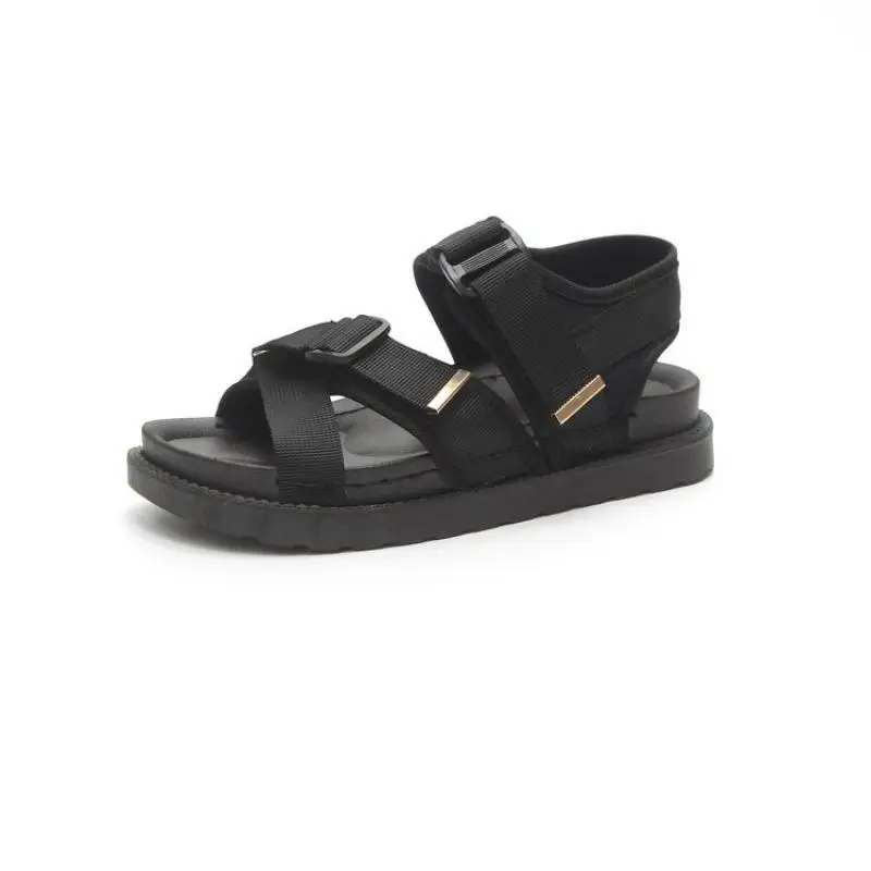 

PU Gladiator Sandals Women's Shoes Sandale Femme 2020 Summer Shoes Woman Sandals Women Flat Slippers Woman Sandales Breathable