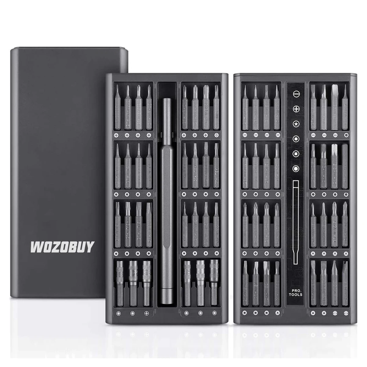 Набор прецизионных мини отверток комплект магнитных насадок 63 в 1 для ремонта