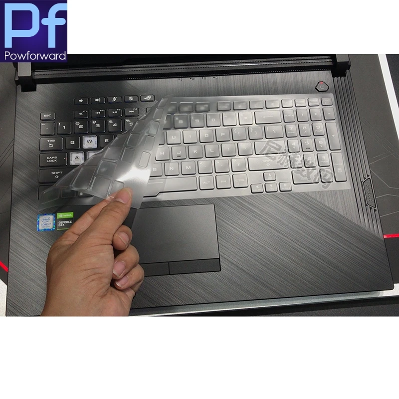 TPU прозрачная крышка клавиатуры для ASUS ROG Hero III Scar III Strix G731GW G731GT G731GU G 731 GW GT GU 17,3 дюймов игровой ноутбук