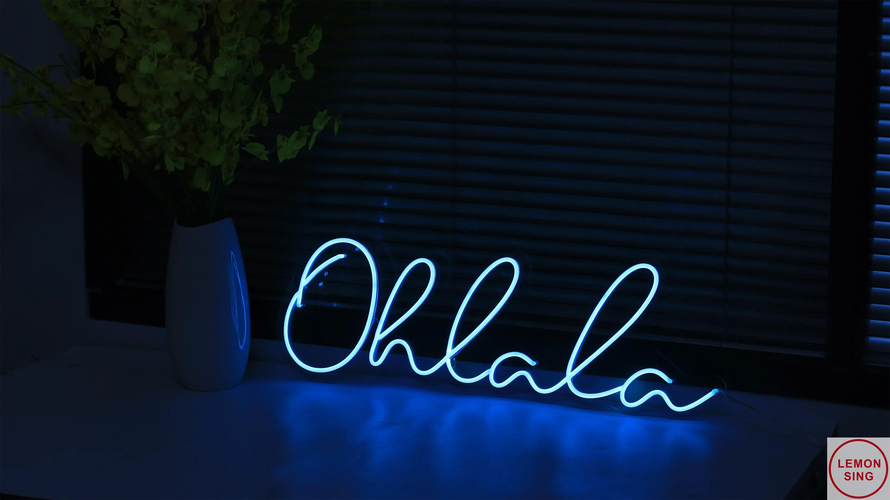 

Неоновая светодиодная вывеска Oh LaLa на заказ, неоновая вывеска, настенное искусство, Подарки для него, украшения для бара, рейвы, вечеринки, к...