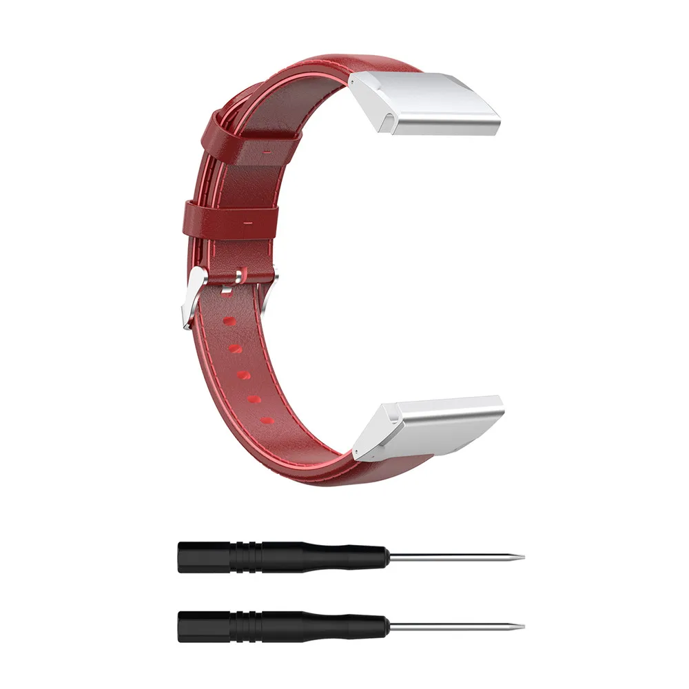 20 мм масло воск кожаный браслет ремешок для смарт часов Garmin Fenix 6S 5S плюс Смарт часы