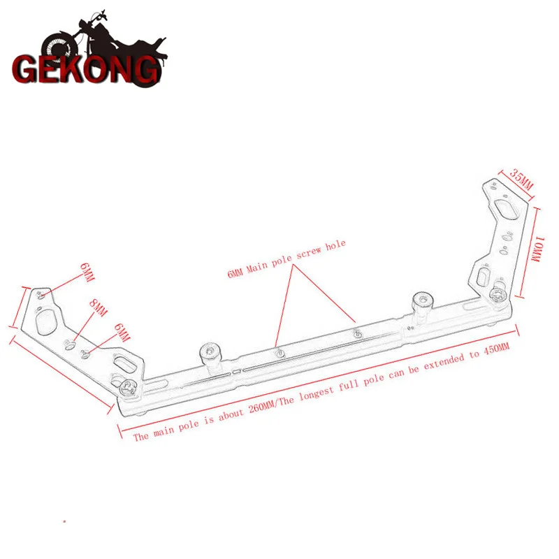 motorcycle accessories multifunction crossbar handlebar balance bar phone gps stand holder for bmw c400 x gt c400x c400gt c 400x free global shipping