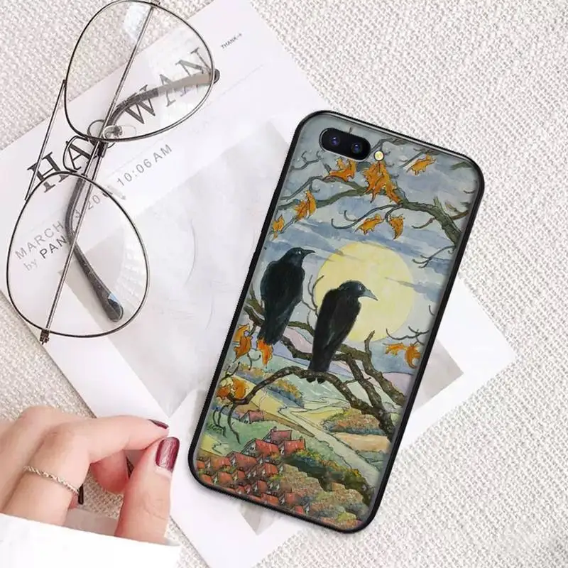 

Dark crow evil horror Phone Case For OPPO A ax 3 5 3 37 57 59 37 73 75 83 71 2018 11 1k s PRO