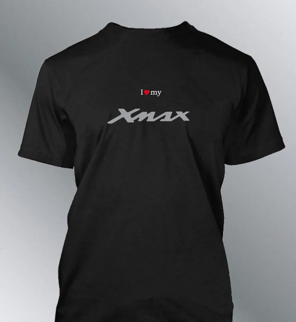 

Персонализированный скутер Xmax S M L Xl Xxl Xxxl Мужская футболка X-Max модная забавная одежда повседневные футболки с коротким рукавом