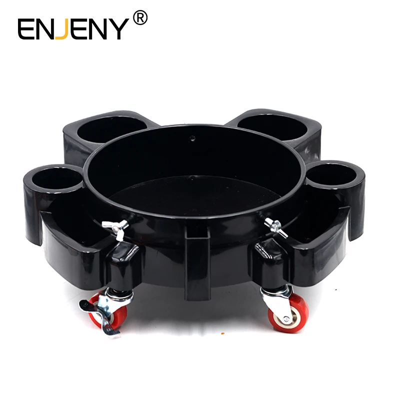 

10,8 дюймовая Съемная роликовая операторская тележка для мойки автомобиля, инструмент для чистки, аксессуары, поворот, 돌돌돌ка КА для Ра