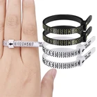 Кольцевая линейка, измеритель, инструмент для измерения размера кольца на палец, размер Великобритании, размер США, размер кольца r, вставка, защита, инструменты для затяжки, аксессуар