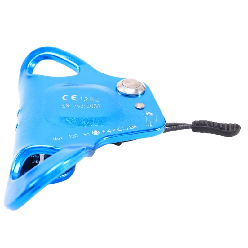 

Xyl Climbing Descender Rope Grab Safety Device Movable Rope Clamp Automatic Lock Anti-Fall Protection Device