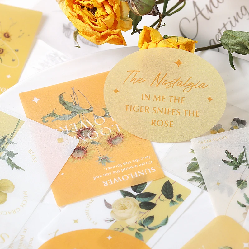 40 шт./упаковка наклейки из ПВХ для дневника | Дом и сад