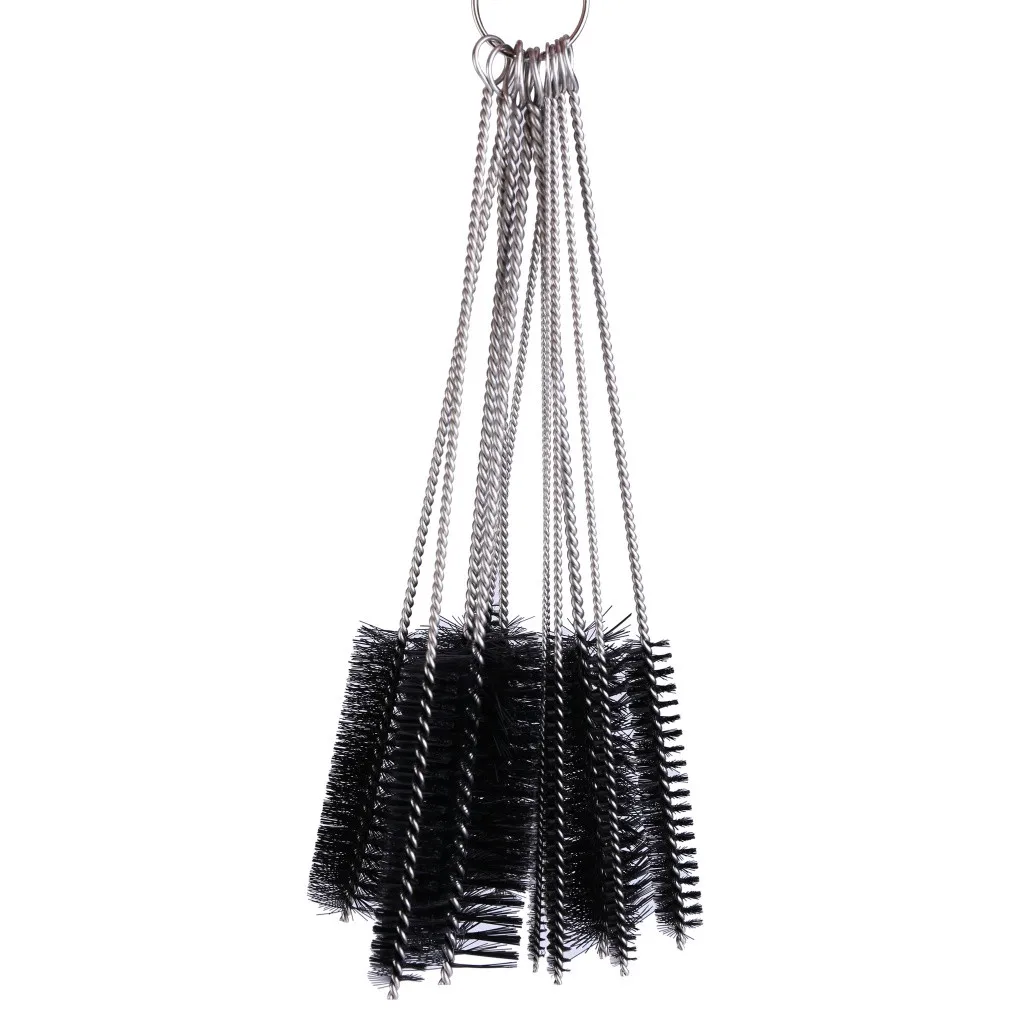 Щетка для чистки бытовых бутылок щетки труб Бонг стеллаж набор из 12 инструментов