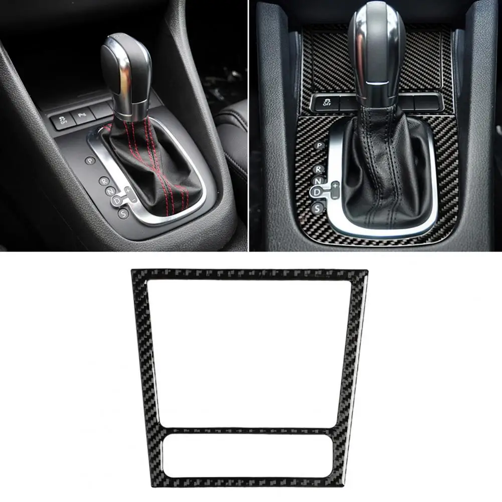 

Car Ashtray Frame Decorative Panel Sticker for VW Golf 6 R MK6 Scirocco 09-16