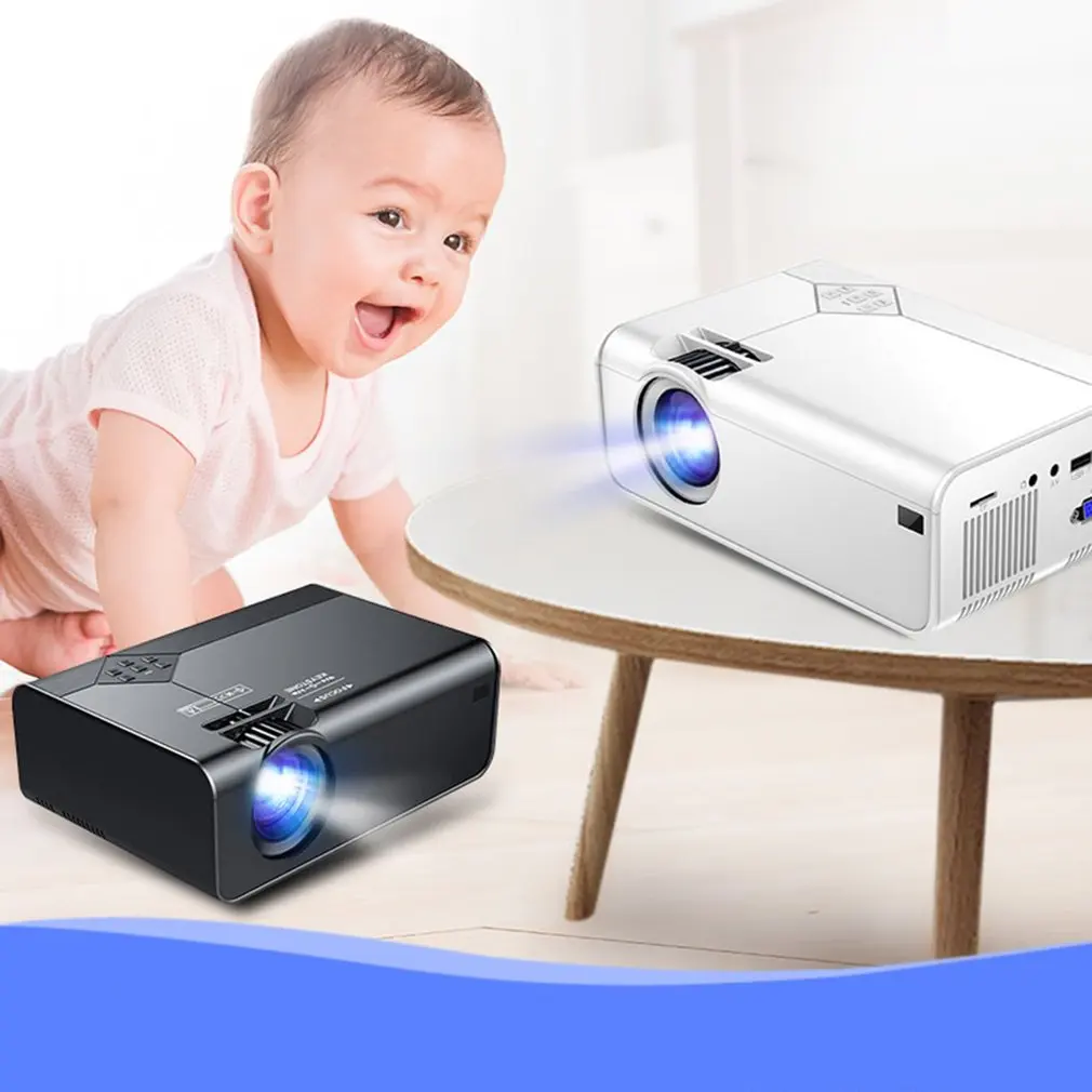 

A13 English Version WiFi Wireless Same Screen High Definition Projector Large Screen And Stereo Speakers Same Screen Type