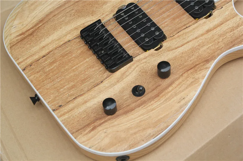 Высококачественная Заводская электрическая гитара на заказ с черной фурнитурой