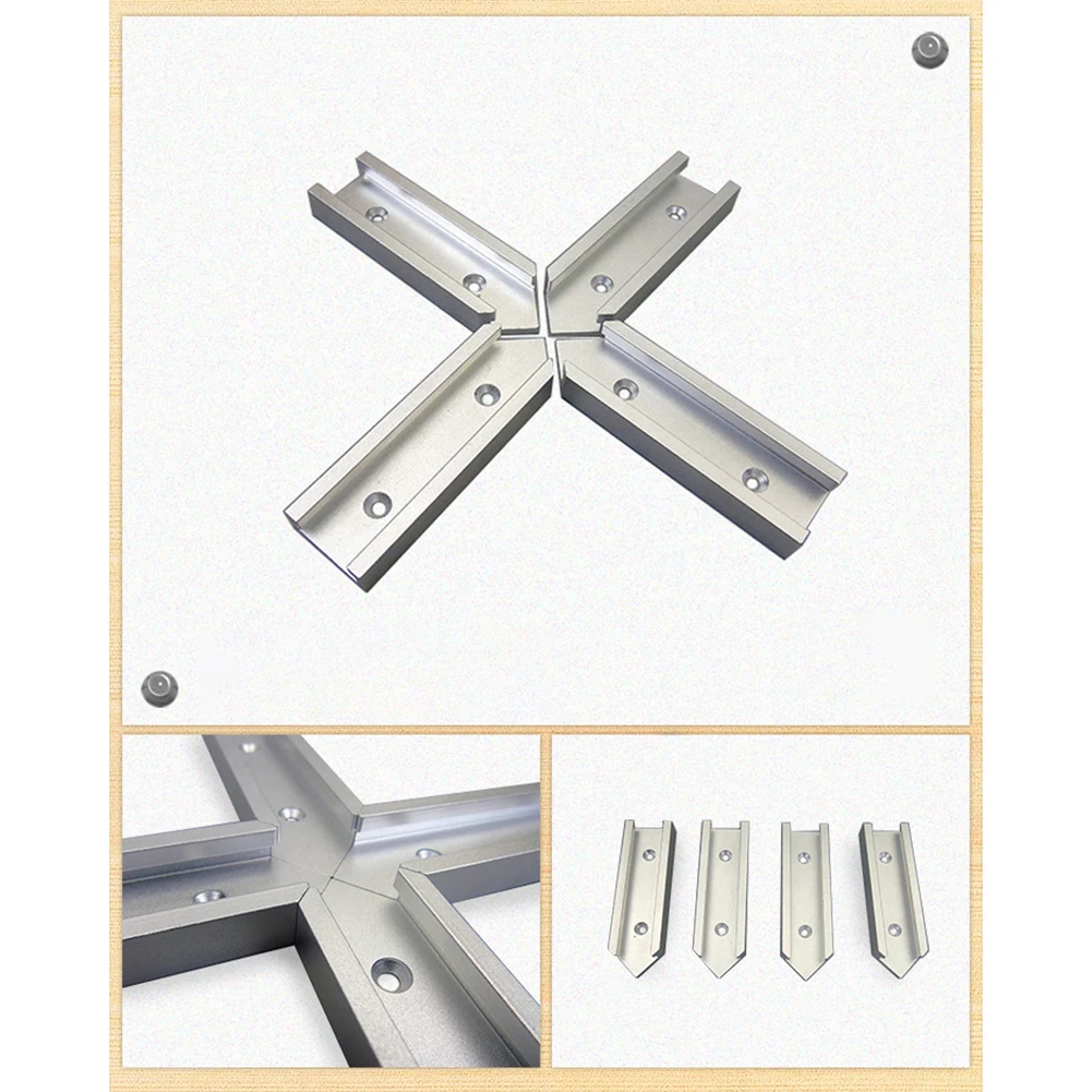 Т образный паз деревообрабатывающий инструмент алюминиевый кондуктор зажим для