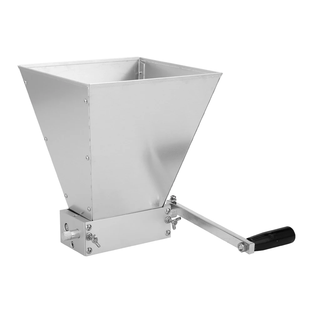 

2019 The Latest 304 Stainless Steel Barley Mash Crusher On The Roller Malt Grinder Brewed Home Brewing Beer Grinding Equipment