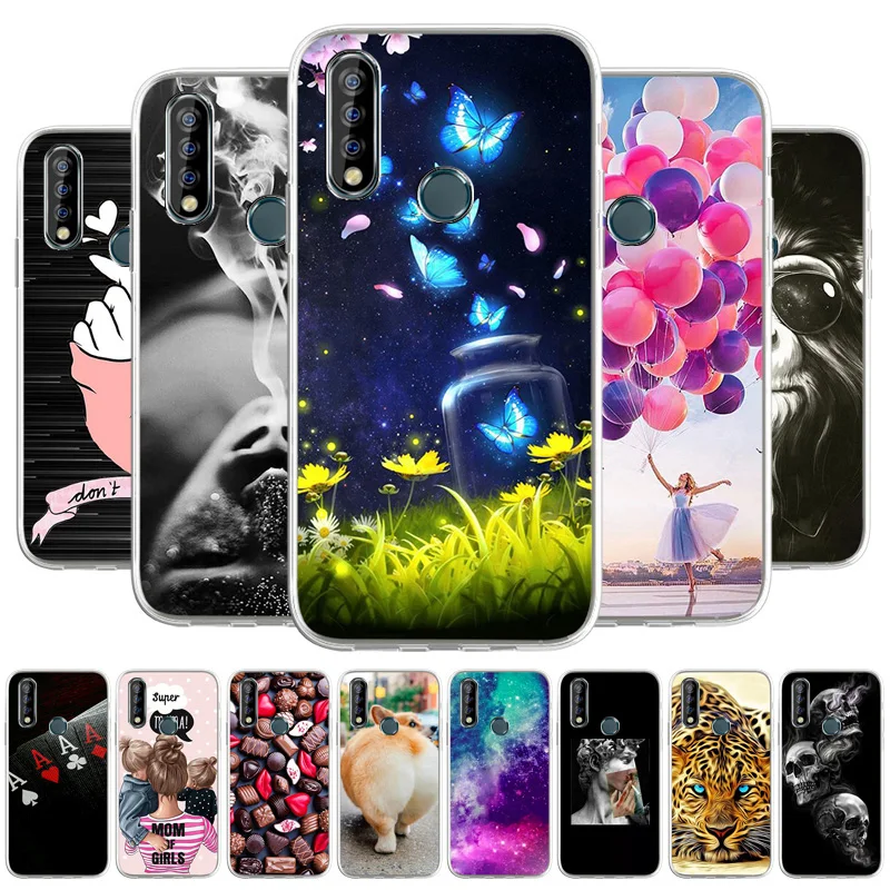 

Silicone Case For Oukitel U15 Pro Case Soft TPU Phone Case For Oukitel WP5 WP6 K20 Cases Back Painting Cover U15Pro Coque Bumper