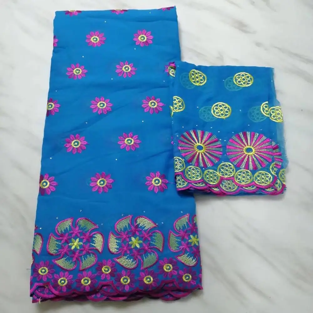 Африканская восковая кружевная ткань с камнями 2020 розовая вышитая нигерийская 5 +