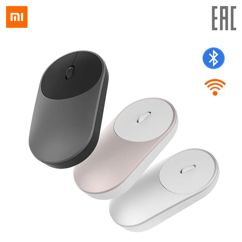 Портативная беспроводная Bluetooth мышь xiaomi Mi|Мыши| |