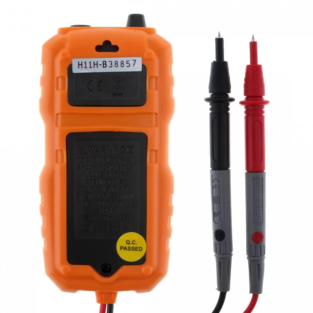 Портативный цифровой мультиметр PM8232 амперметр постоянного/переменного тока с