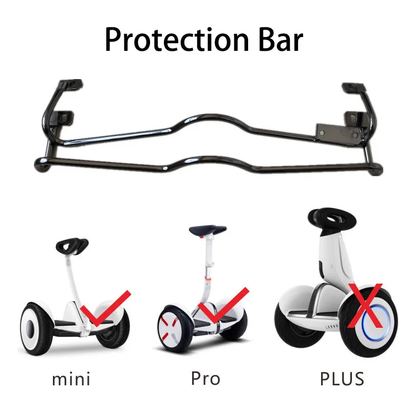 Защитная рамка для Ninebot MiniLITE MiniPro Scooter бампер из алюминиевого сплава передний и