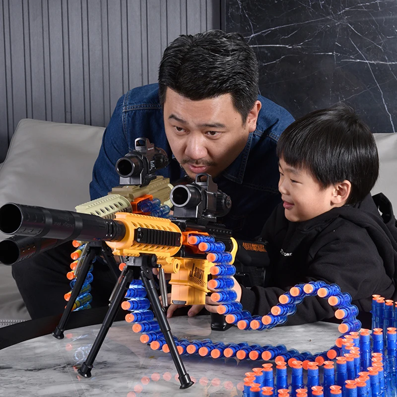 

Assault Electric Burst Blaster Rifle Soft Bullet Foam Darts Guns M416 Children's Toy Gun Boys Machine Gun Simulation Weapon Gift