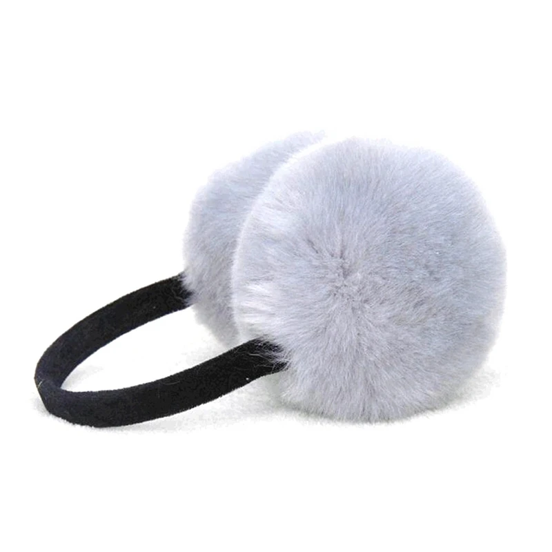 2020 теплые пушистые меховые наушники для детей и взрослых симпатичные с