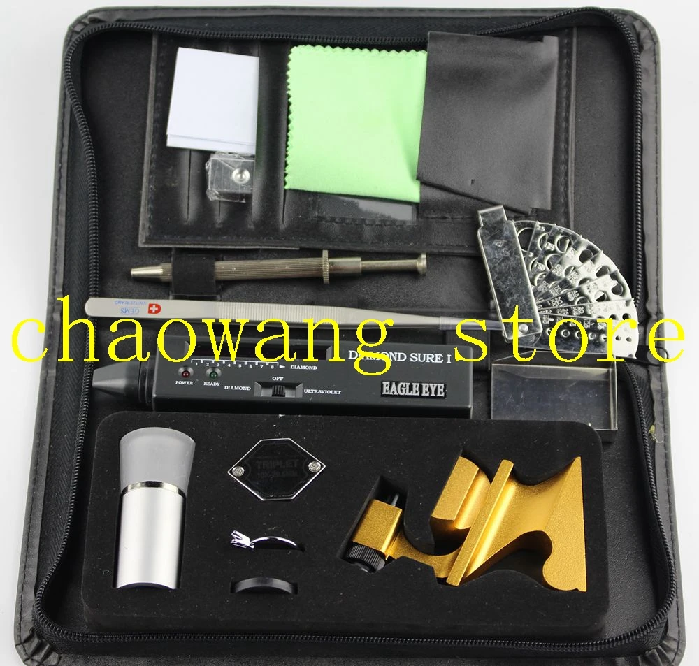 Набор инструментов для алмазной идентификации набор тестирования ювелирных