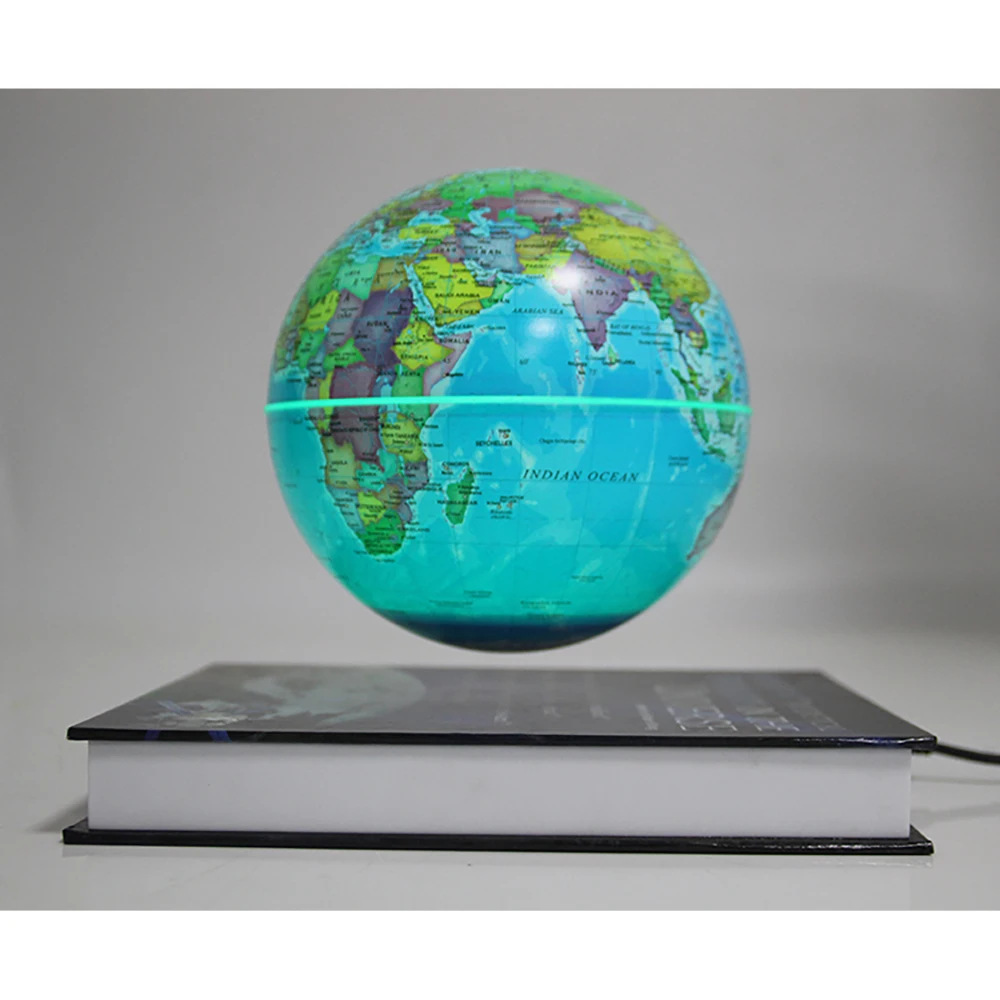 Домашнее украшение магнитная левитация 6 дюймов земляной вращающийся плавающий