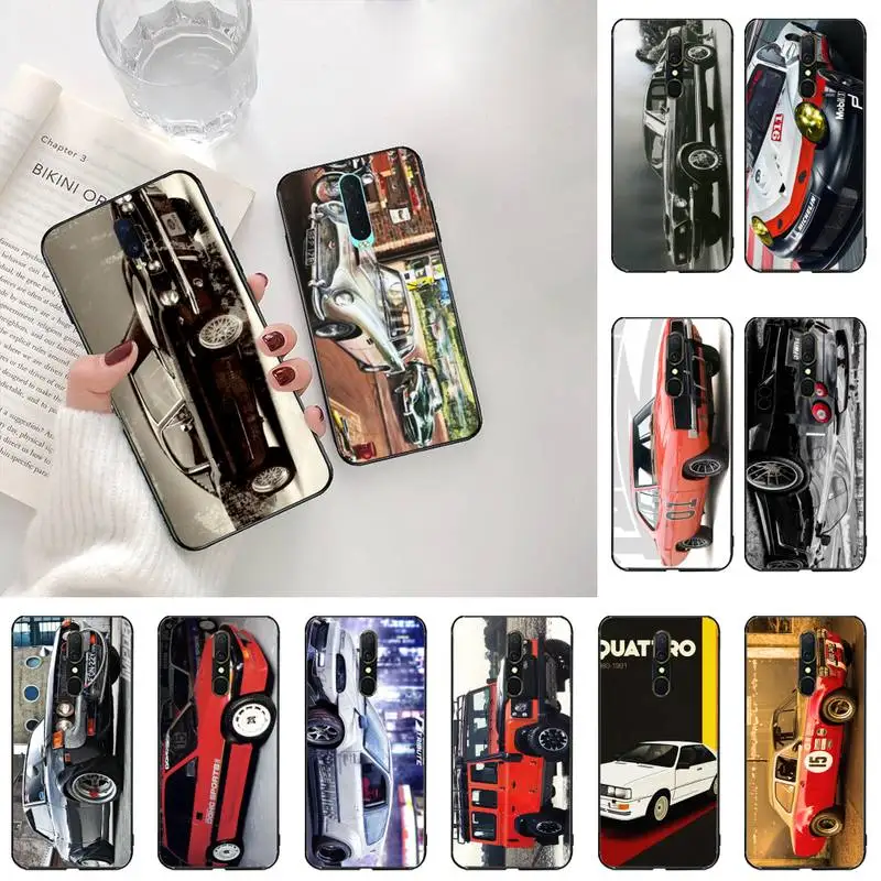 

HUAGETOP Classic Super Racing Car Bling Cute Phone Case For Oppo A5 A9 2020 A5S Reno2 z Renoace 3pro Realme5Pro