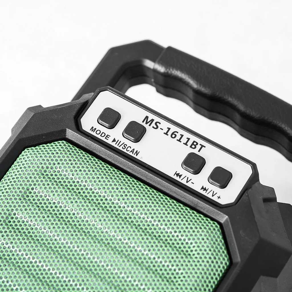 Высокое качество Горячая Портативный Blueteeth динамик FM MP3 открытый беспроводной с USB/TF/Aux вход покупка прямых продаж