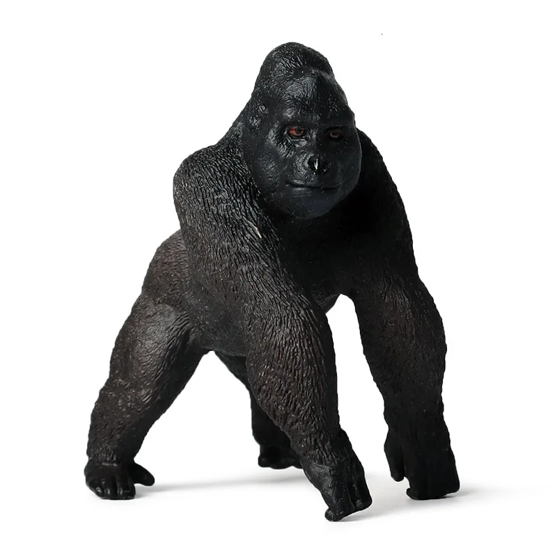 Открытый Дикая природа игрушечная Горилла набор пластмассовых игрушек мировой