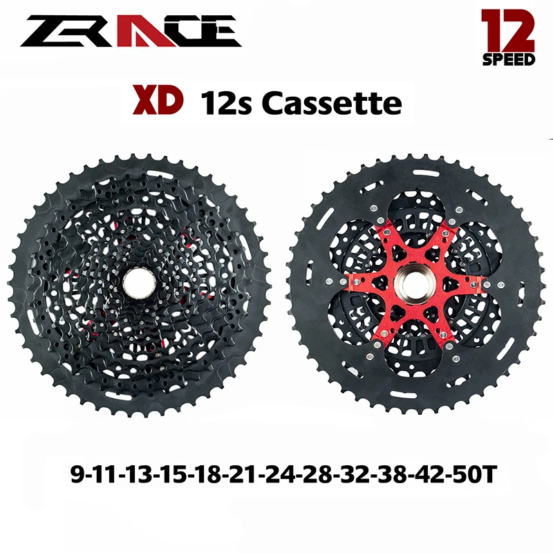 Велосипедная кассета ZRACE 12 s XD Скоростей свободное колесо для горного велосипеда 9