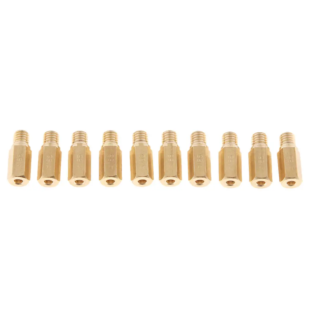 

10 pcs/set 165 Main Jets For PWK OKO KOSO carburetor